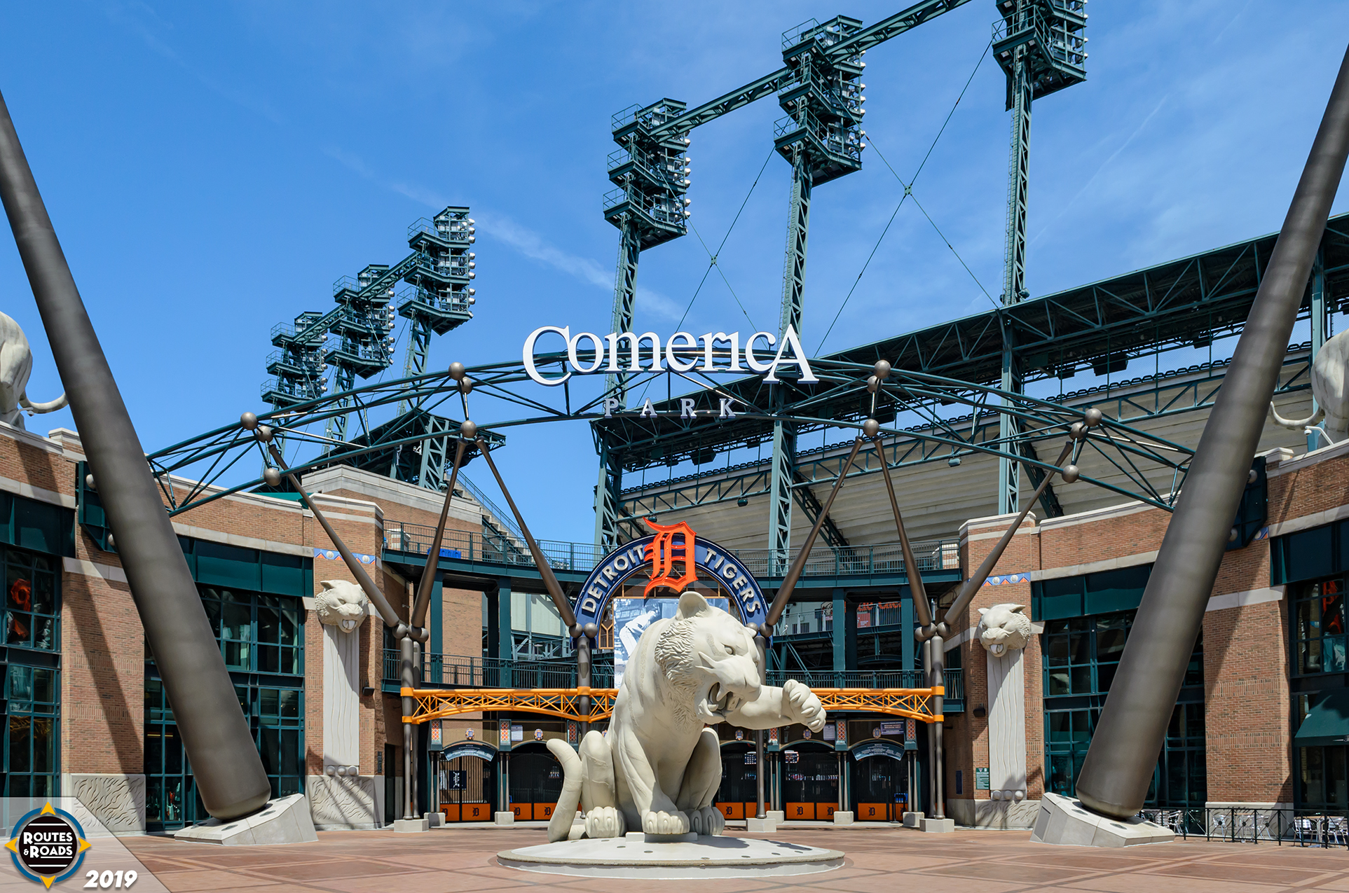 Home to the MLB's Detroit Tigers in Detroit, Michigan.