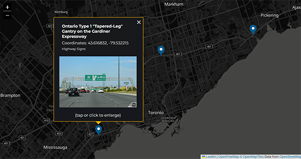 Interactive Photo Map Preview